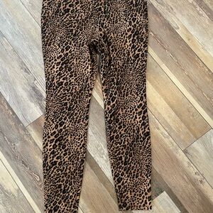 Time and Tru Animal Print Leggings - Brown and Black size XL